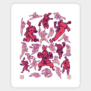 Akuma Party Sticker